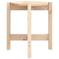 Salontafel 42,5x45 cm massief grenenhout - thumbnail