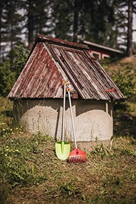 Fiskars 1001419 Kinder bladhark Rood - thumbnail