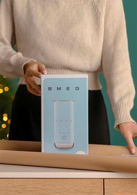 SMEG - Koffie - Melkopschuimer compact MFF02BLEU Zwart