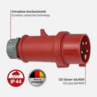 Brennenstuhl 1081310 CEE-fase-inverter 16 A 5-polig 400 V 1 stuk(s) - thumbnail
