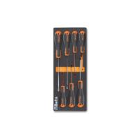 Beta M218 Zachte foam inlegbak met Beta Easy schroevendraaiers met sleuf en Phillips® profiel - 024500218 - 024500218 - thumbnail