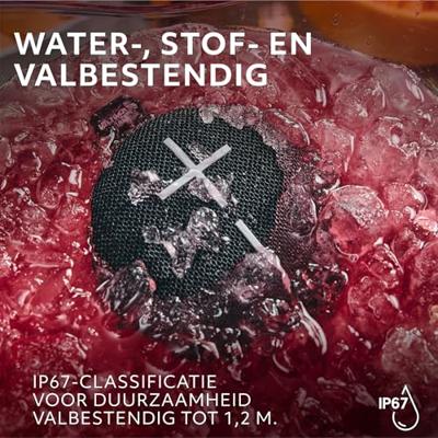 Dankzij de draagbare Bluetooth®-luidsprekers Ultimate Ears 984-002017 Zwart