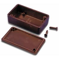 Hammond Electronics 1551HBK Euro-behuizing 60 x 35 x 20 ABS Zwart 1 stuk(s) - thumbnail