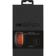 Senza Desire Skinny Leather Wallet Apple iPhone 6/6S Burned Cognac - thumbnail
