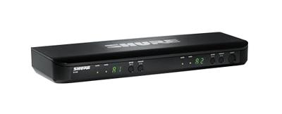 Shure BLX288E/PG58-M17 (662-686 MHz) dual handheld draadloos - thumbnail