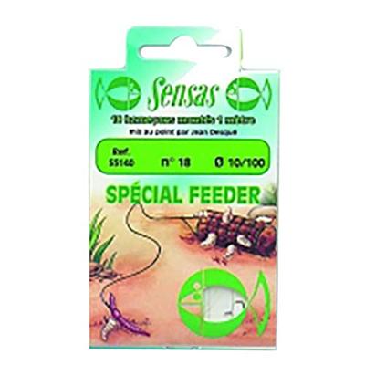 Sensas Onderlijn Feeder River 18/16, 10 st