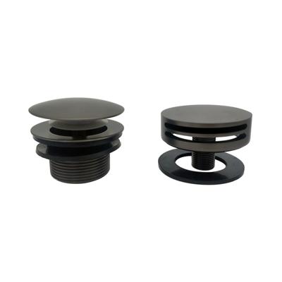 Badafvoerplug Afbouwdeel Set Boss Wessing tbv Badoverloopcombinatie Met Vulfunctie Rond Gunmetal Badafvoerplug Afbouwdeel Set Boss Wessing tbv Badoverloopcombinatie Met Vulfunctie Rond Gunmetal
