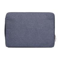 Modieus universeel 13.3 inch Denim Laptoptas Pouch met rits voor MacBook Lenovo en andere Laptops Afmetingen: 35.5 x 26.5 x 2 cm (donker blauw) - thumbnail