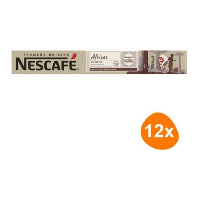 Nescafé - Farmers Origins Africas Ristretto - 12x 10 Capsules