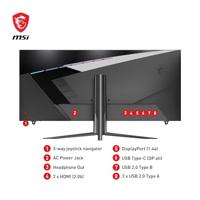 MSI MAG401QR computer monitor 101,6 cm (40") 3440 x 1440 Pixels UltraWide Quad HD Zwart - thumbnail