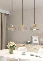 Eglo HanglampValdiola 3-lichts zandbruin - 900431 - thumbnail