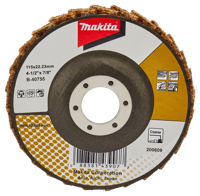 Makita Accessoires Lamellen conditioneringschijf 115mm grof - B-40755 B-40755 - thumbnail