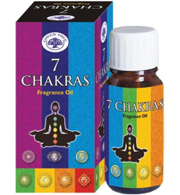 Green Tree Geurolie 7 chakras 10 Milliliter Green Tree Geurolie 7 chakras 10 Milliliter