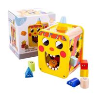 Houten Vormenstoof Eenhoorn, 12dlg - thumbnail