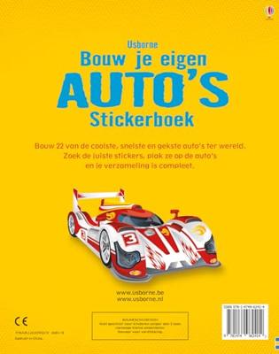 WPG Uitgevers Bouw je eigen auto&apos;s stickerboek