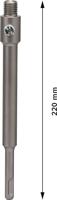 Bosch Accessoires SDS-plus opnameschacht voor doosboren met M 16 SDSplus opnameschacht, 8 mm, 220 mm 1st - 2608598110 - thumbnail