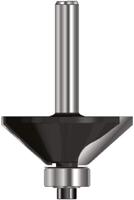 ENT Fasefrees HM 45 graden met lager, Kolf 6mm - 7913801 - thumbnail