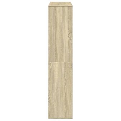 kamerscherm 100x33x156,5 cm bewerkt hout sonoma eikenkleurig