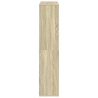 kamerscherm 100x33x156,5 cm bewerkt hout sonoma eikenkleurig - thumbnail
