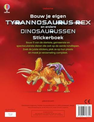 WPG Uitgevers bouw je eigen tyrannosaurus stickerboek WPG Uitgevers bouw je eigen tyrannosaurus stickerboek