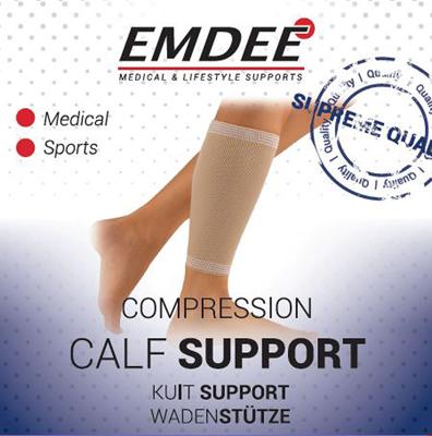 Emdee Elastische Support Bandages Calf Support Bandage Maat M Art.57611 1Stuks