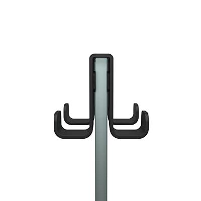 Handdoekhaak Voor Douchecabine Tiger Caddy 6-8 mm Dubbel Zwart Handdoekhaak Voor Douchecabine Tiger Caddy 6-8 mm Dubbel Zwart