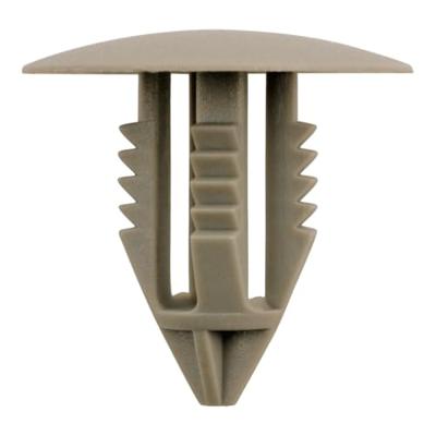 KS Tools 420.1806 Verbindingsclip voor bumper, grijs voor Volvo, verpakking van 10 stuks