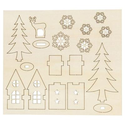 Creativ Company Maak en versier je kerst decoratie huis