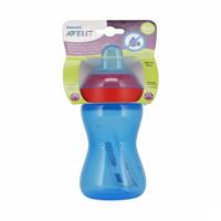 Philips Avent Drinkbeker Zachte Tuit 300ml Blauw - thumbnail
