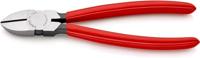 Knipex Zijsnijtang zwart geatramenteerd met kunststof bekleed 180 mm - 7001180 - thumbnail