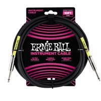 Ernie Ball 6048 Classic Instrument Cable, 3 meter, zwart - thumbnail