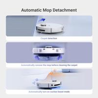Ezviz RS20 Max schoonmaakrobot 0,35 l Zonder zak Wit - thumbnail