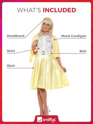 Grease Kostuum Sandy Geel