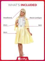 Grease Kostuum Sandy Geel - thumbnail