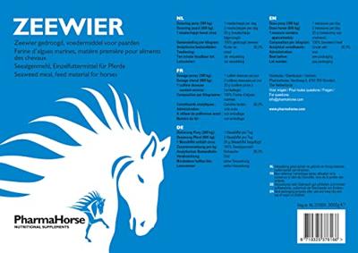 Zeewier paard 3000 gram Zeewier paard 3000 gram