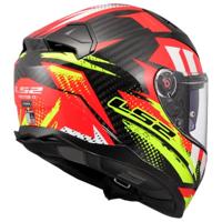 LS2 integraalhelm "ff811 vector ii carbon tantic". helmet ff811 vector ii tantic l red/yellow - thumbnail