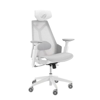 ASUS ROG Destrier Ergo Core White PC-gamestoel Zitgedeelte van mesh Wit