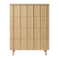 Normann Copenhagen Rib Ladekast - Eiken - Naturel - thumbnail