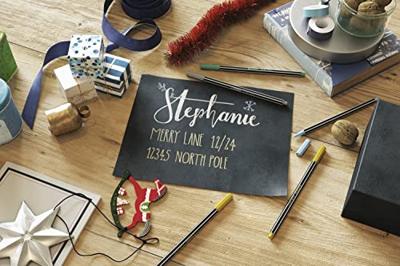 Stabilo Pen 68 metallic tin-box 6 stuks Stabilo Pen 68 metallic tin-box 6 stuks