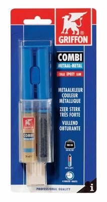 Griffon Combi Metaal 2-componentenlijm 24ml - 6304058 Griffon Combi Metaal 2-componentenlijm 24ml - 6304058