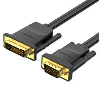 Adapter VGA naar DVI Vention EABBG Zwart 1,5 m - thumbnail