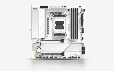 Sapphire 52123-02-40G Moederbord Socket AMD AM5 Vormfactor Micro-ATX Moederbord chipset AMD® B850