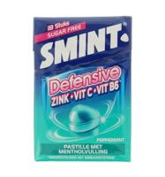 Smint Defensive Peppermint Suikervrij Pastille - thumbnail