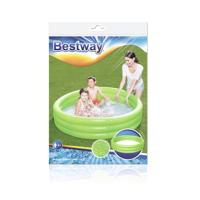 Bestway Opblaasbaar Kinderzwembad 3 Ringen Eco Kleur Assortiment 152x30 cm +2 Jaar Tuin 51026 - thumbnail