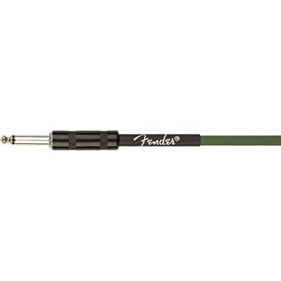 Fender Strummer Pro 13&apos; Drab Green signature instrumentkabel 4 meter - thumbnail