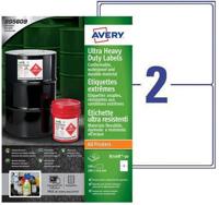 Avery ultra resistente etiketten ft 200 x 144 mm (b x h), doos van 100 etiketten - thumbnail