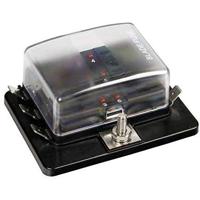 SecoRüt FHA506 LED Stroomkringverdeler Platte zekering standaard Aantal polen 6 30 A 1 stuk(s) - thumbnail