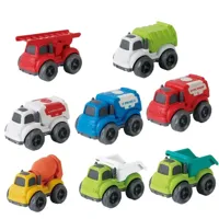 Werkvoertuigen bioplastic assorti - thumbnail