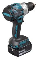 Makita DHP489RTJ Accu-klopboor/schroefmachine 2 snelheden 620 W Brushless, Incl. 2 accus, Incl. lader - thumbnail