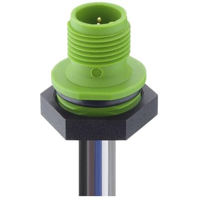 Lutronic 1230 04 T16CW105 0,5m Sensor/actuator inbouwconnector M12 Aantal polen (sensoren): 4 Stekker, inbouw 1 stuk(s)